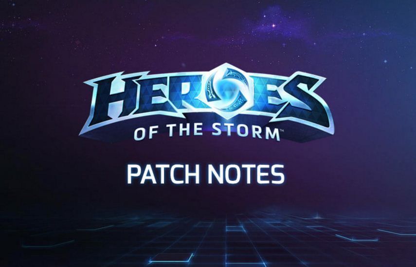 patch notes heroes of the storm